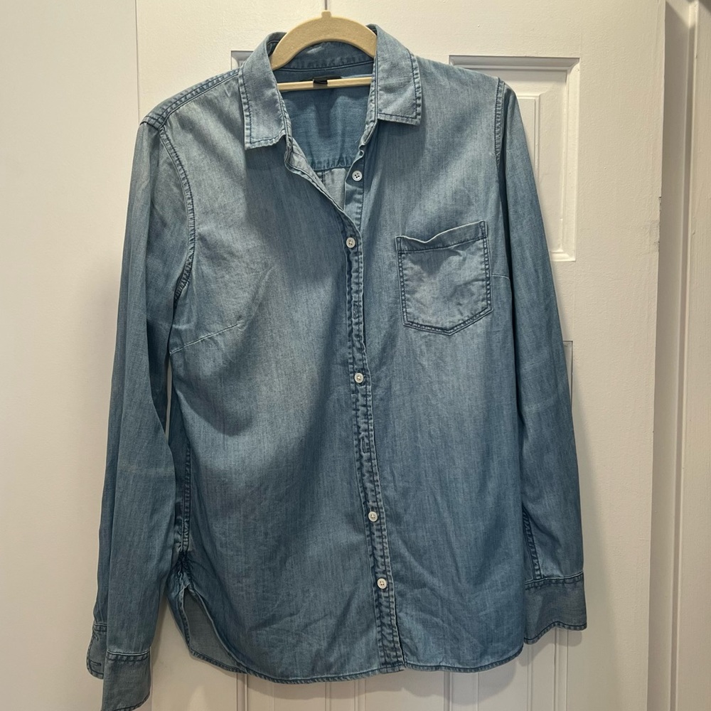 Denim J Crew Shirt